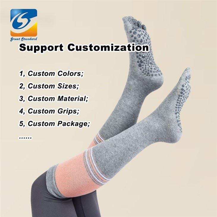 Yoga Middle Tube Sock For Pilates Ballet